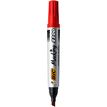 3086129999750-BIC MARKING 2300 - Marqueur permanent - pointe biseau - rouge--0