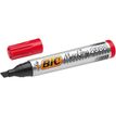 3086129999750-BIC MARKING 2300 - Marqueur permanent - pointe biseau - rouge--1