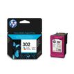 0888793802960-HP 302 - 3 couleurs - cartouche d'encre originale (F6U65AE)--1