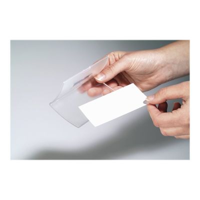 4005546803050-Durable Clickfold - 25 Portes badge pliables avec aimant - 54 x 90 mm-Angle gauche-5