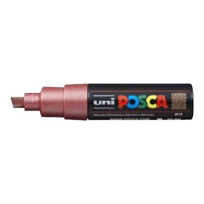 4902778113646-Posca - Marqueur peinture pointe large - rouge métallique-Angle gauche-0