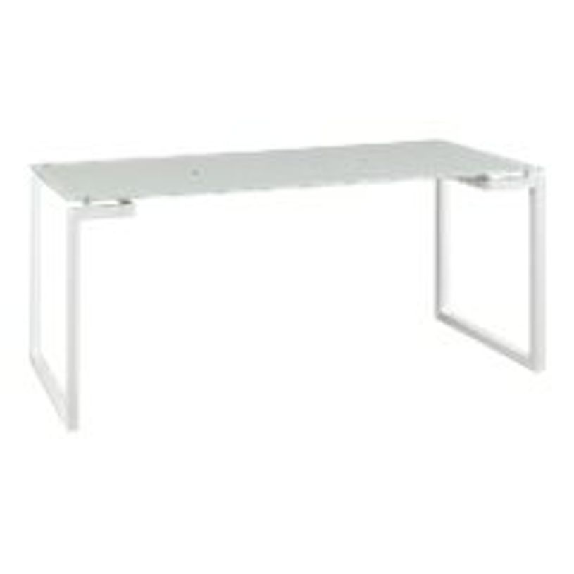 3483600202147-Bureau SUNDAY - 160 cm - Pieds cadre - Verre-P_79375125_1-0